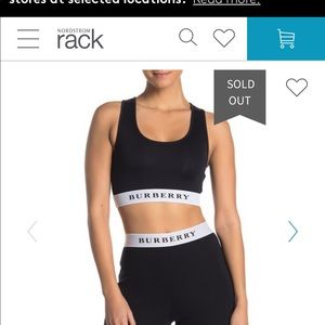 ISO BURBERRY SPORTS BRA